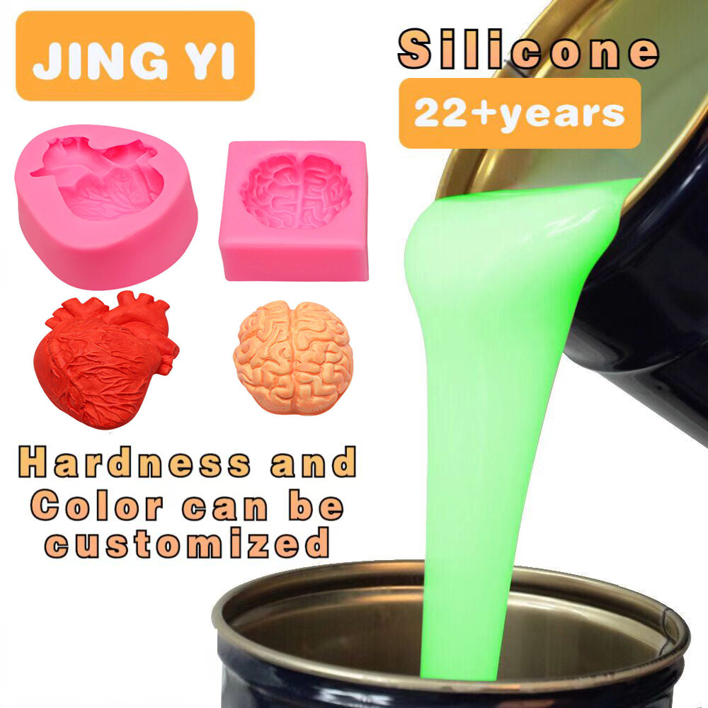 Factory Wholesale Top Quality Liquid Mold Silicone Rubber for Mold Making Polyurethane Clay Casting Resin Molds Silicone