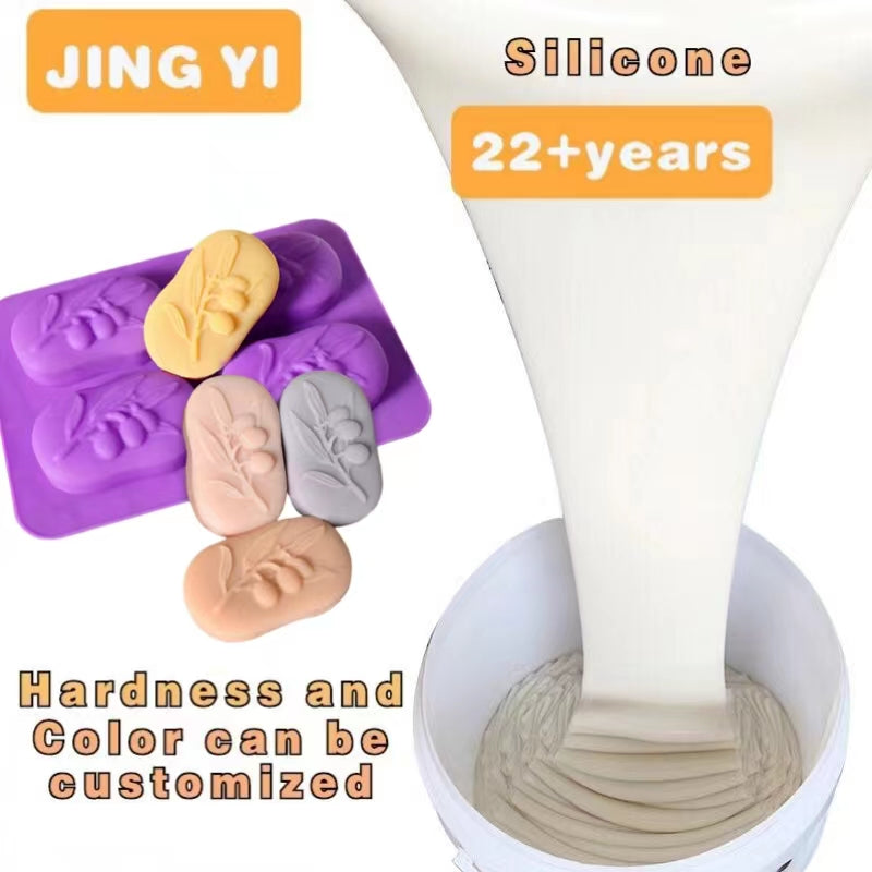 Free Sample Liquid Silicone Rubber for Mold Making Candle Soap Mold Low Hardness Silicon Silicone Rubber Raw Material