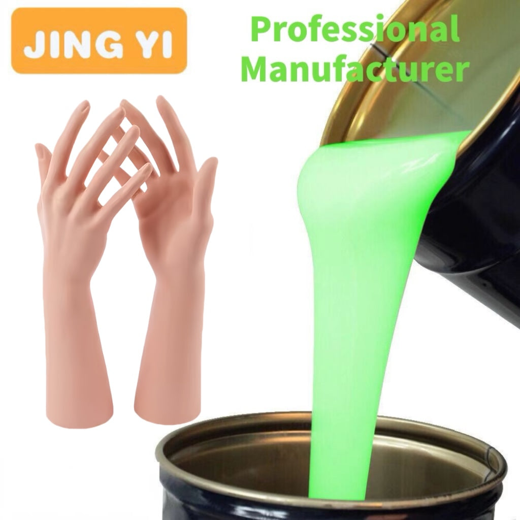 2024 Competitive Price Super Soft Food Grade Life Casting Silicone Rubber for Female Hand and Human Body Mold