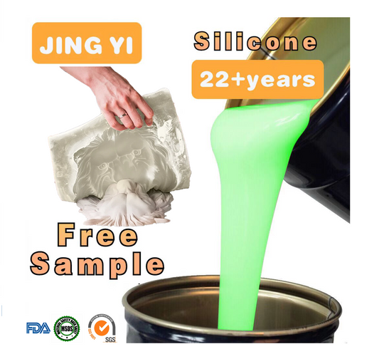 Best Quality RTV2 Tin Cure Liquid Silicone Rubber Mold Material High Tear Resistance for Concrete Gypsum Crafts Mold Creation