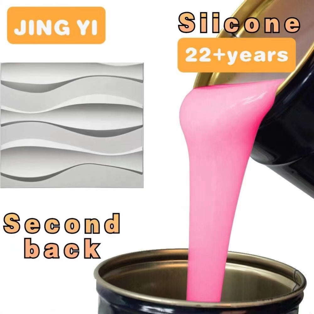 2024 Popular Transparent Silicone Liquid Rubber for Ceiling Wall Molds Making Curing at Room Temperature Rtv Silicone