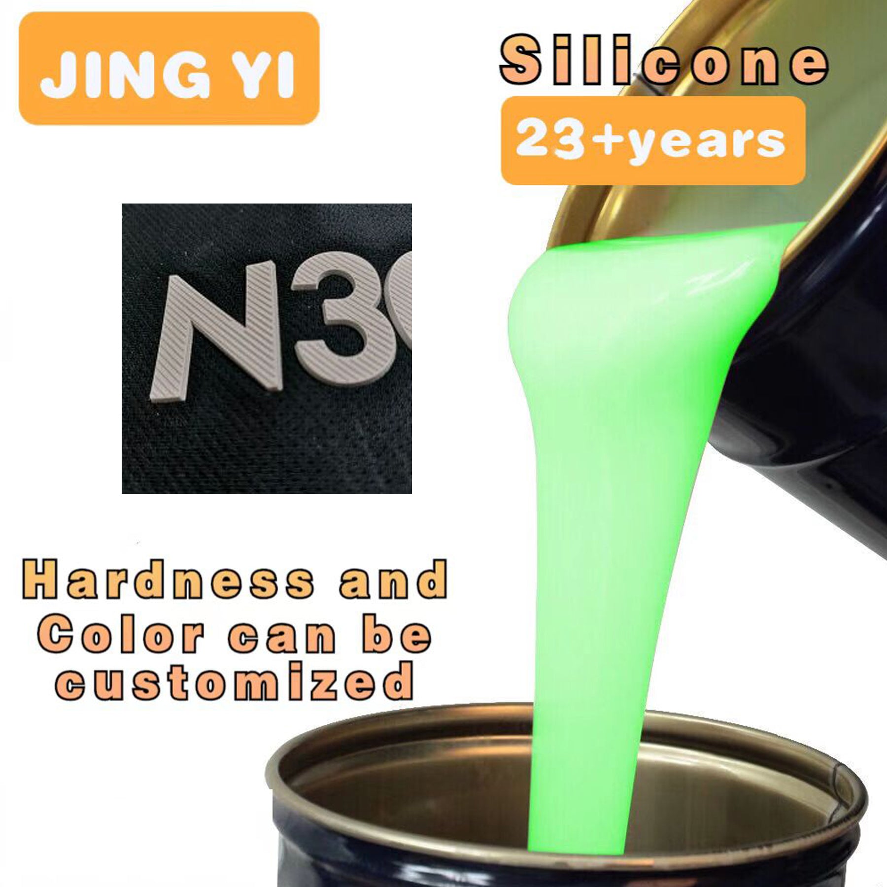 Liquid Silicone for 3D Heat Transfer Silicone Textile Printing ,Embossing Silicone Paste Clothing T-Shirt