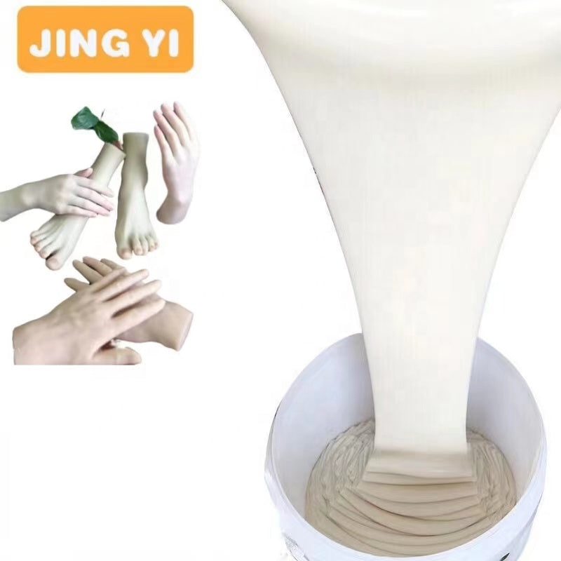 Factory Direct Sale Transparent Rtv2 Silicone Rubberfor Silicone Prosthetics New Style Platinum Human Body Soft Silicone Rubber