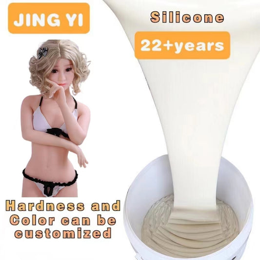 Factory Wholesale Super Soft Human Lifecasting Rtv Liquid Silicone Rubber Material Silicone Skin