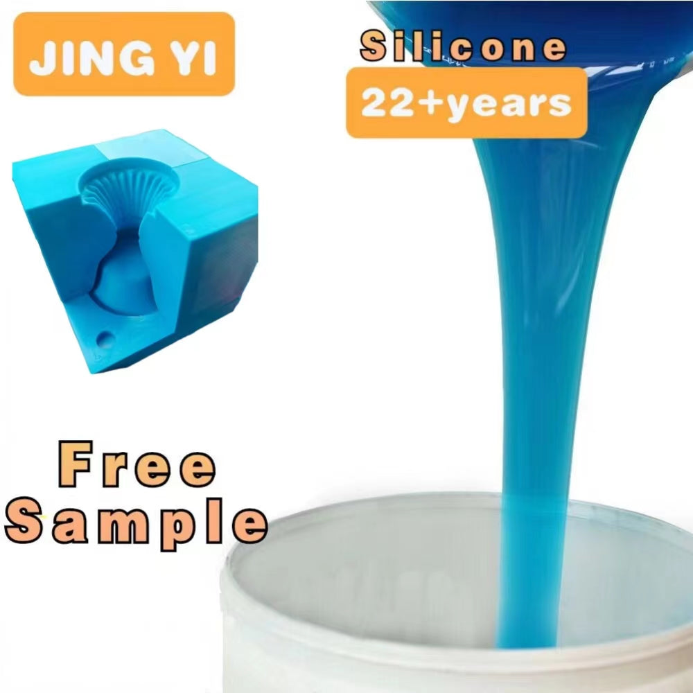Factory Supply Transparent Rtv Silicon Rubber Rtv 2 Mold Liquid Silicone Rubber for PU Polyurethane Casting Silicone Mold