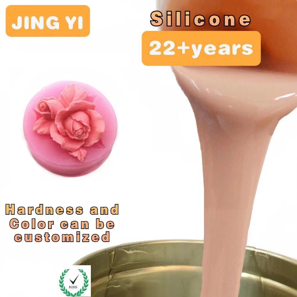 Spot Sales Free Sample Silicone Rtv Mould Making Two Component Liquid Silicone Rubber for Candle Soap Molds Moldes De Silicona