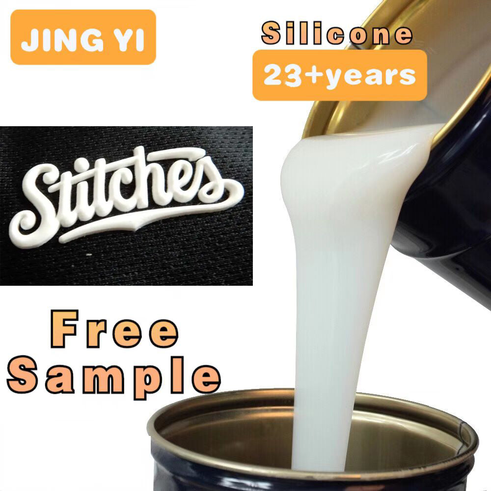 Factory Sales Liquid Silicone Rubber for Heat Transfer Clothing Logo Stickers Support to Customized Heat Transfer Silicone