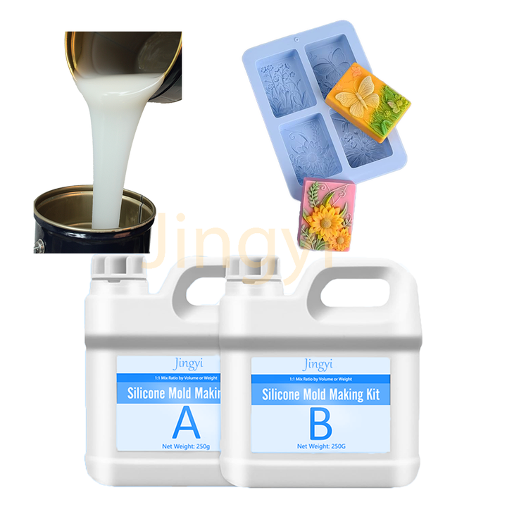 Low Hardness Tin Cured Mold Making Liquid Silicone Rubber for Soap Molds DIY Craft & Resin Casting