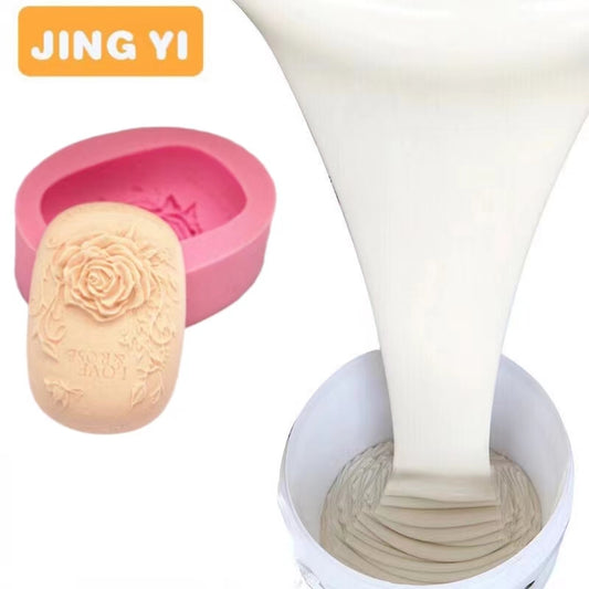 Free Sample Low Hardness 5 Shore Liquid Silicone Rubber for DIY Soap Candle Mold Making Silicone Rubber for Molds Making
