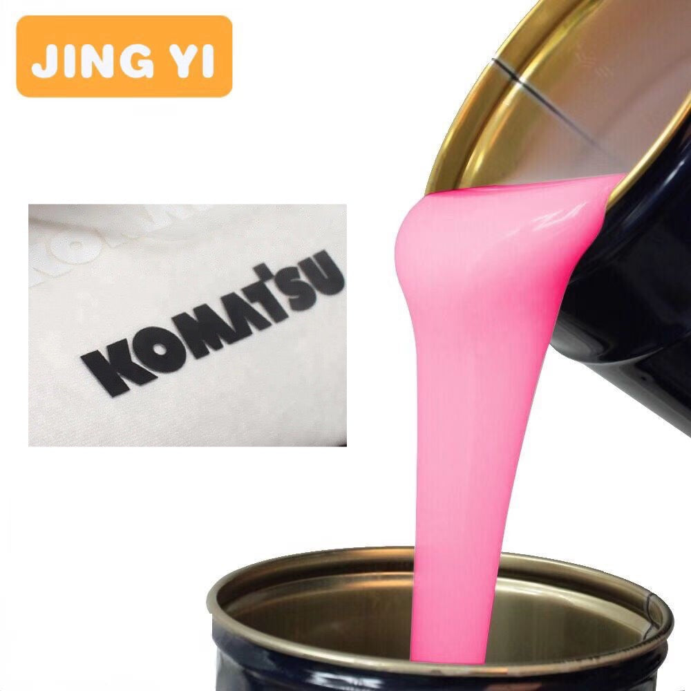 Trending Products 2024new Arrivals Liquid Silicone Rubber Paste White Clear Water Based Fabric Foil Screen Printing for Silicone