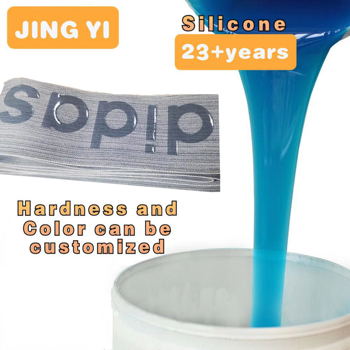 Custom Silicone and Rubber Manufacturer Wholesale Liquid Silicone for Print Elastic Webbing Band Anti Slip Textile Silicone