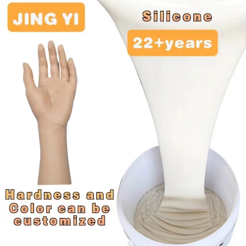 24 Years of Experience Liquid Silicone Rubber for Prosthetic Silicone Hand Artificial Limbs Human Body Mold Silicone Rubber