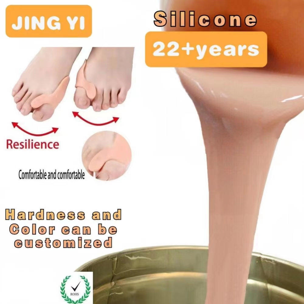 Factory Direct Production Silicone Molding Rubber Transparent Rtv Silicon Rubber Liquid Platinum Cured Silicone Rubber