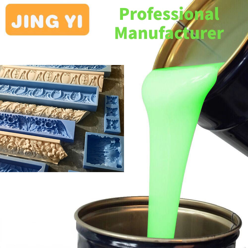 High Quality Liquid Molding Silicone Rubber for Gypsum Molds Casting China Factory Direct Sales Two Component Molds Silicone