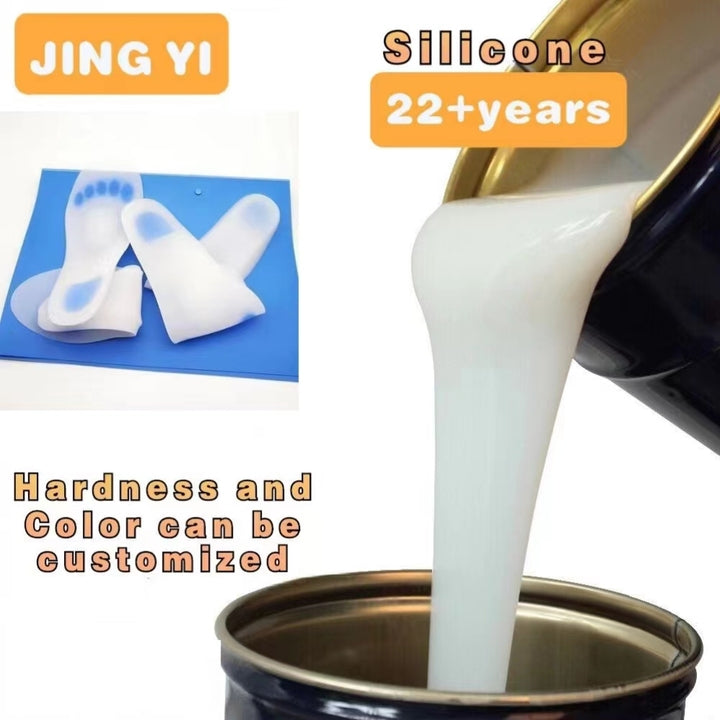 Goma de moldeado de silicona transparente, producción directa de fábrica, rtv, caucho de silicona, líquido, platino