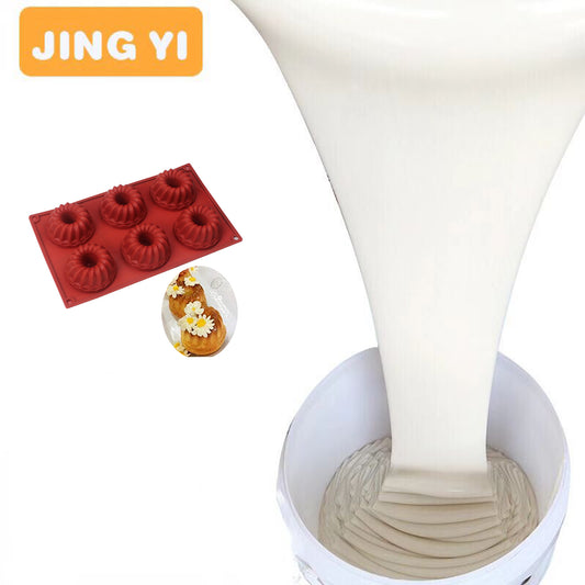 Factory Direct Free Sample RTV2 Clear Silicone Rubber for Chocolate Mold ,Cake Mold ,Candy Mould