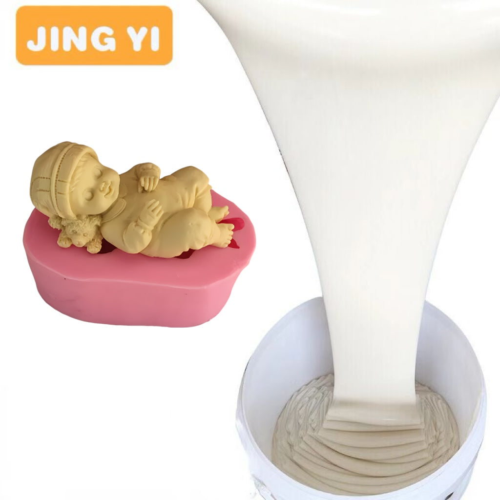 Good Mold Release Property Clear Sleeping Baby Liquid Silicone Rubber for Soap Cake Craft Mold Making