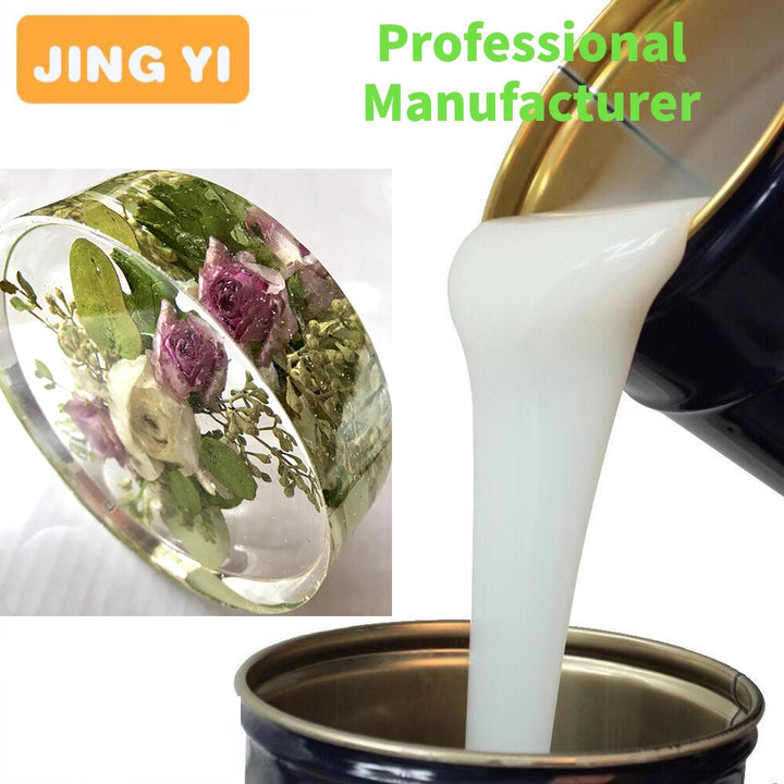 2024 New Arrived Liquid High Transparent Silicone for Resin Art Creative DIY Multipurpose 1:1 Two Component Silicone Rubber