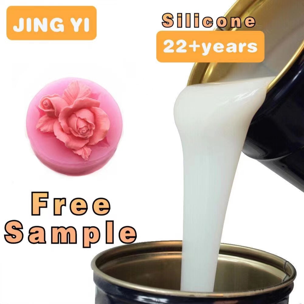 Spot Sales Free Sample Silicone Rtv Mould Making Two Component Liquid Silicone Rubber for Candle Soap Molds Moldes De Silicona