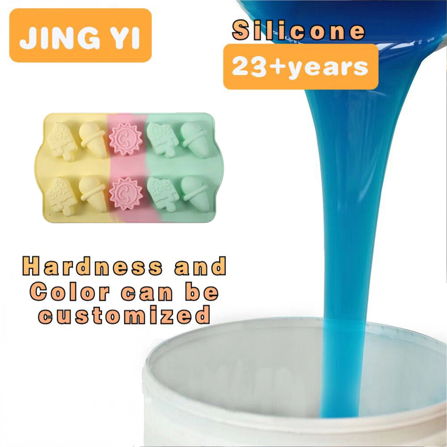 Over 22 Year Food Grade Silicone Rubber Clear Candy Cake Mold Chocolate Mold ,Bread Mold
