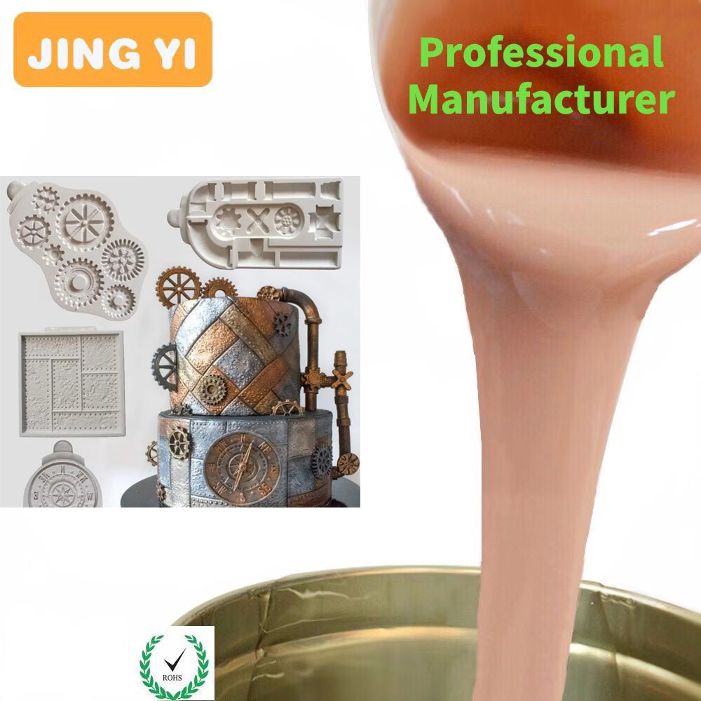 China Factory Wholesale Food Grade Silicone for Cake Molds Adequate Stock Platinum Cured Liquid Molding Silicone Rubber