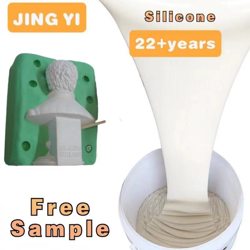 Free Sample Customized Color Liquid Silicone Rubber for Artificial Stone Mold Silicone Rubber for Concrete Plaster Mold