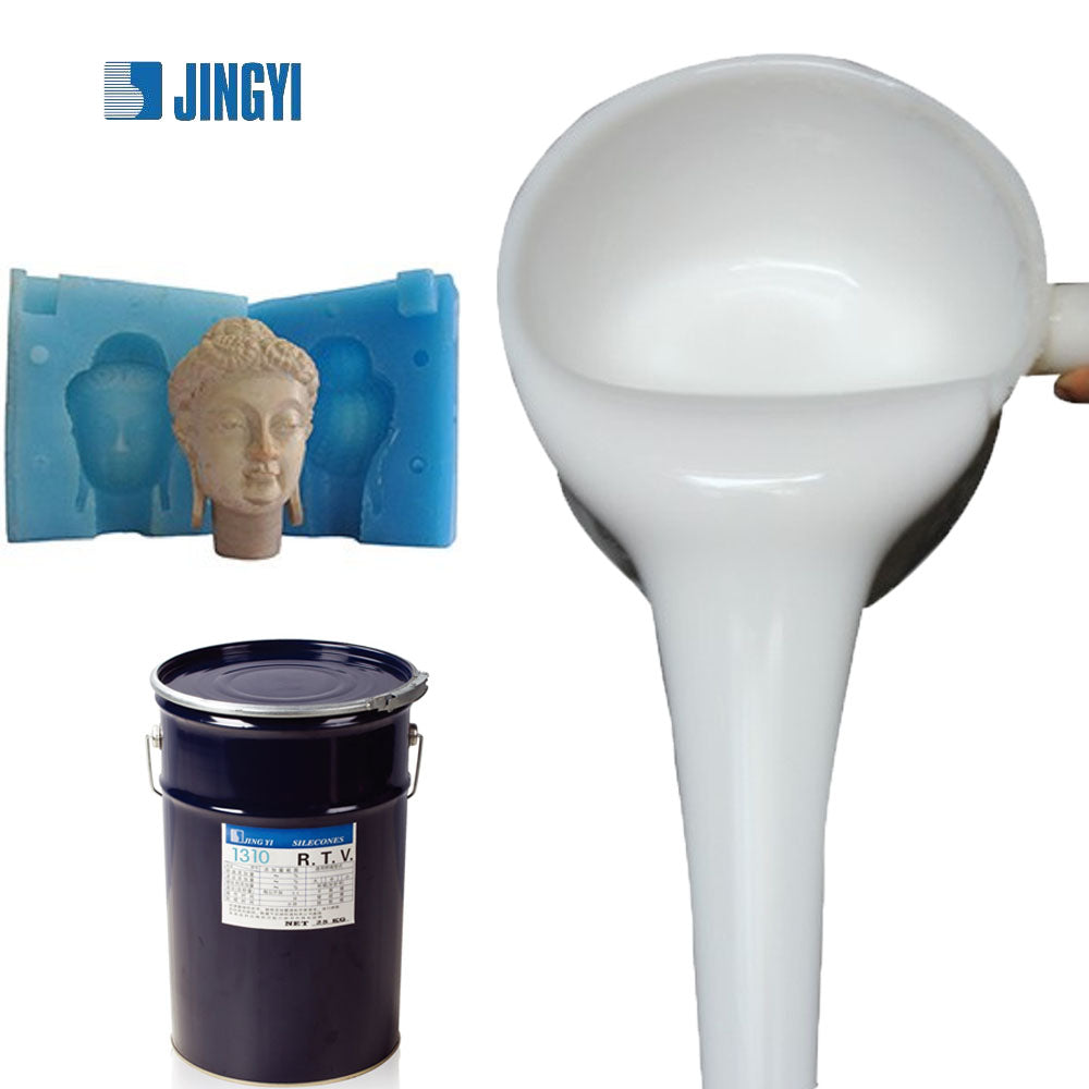 Good Mold Release Property Liquid Silicone RTV2 Silicone Rubber for Concrete Candle Casting Molds Making