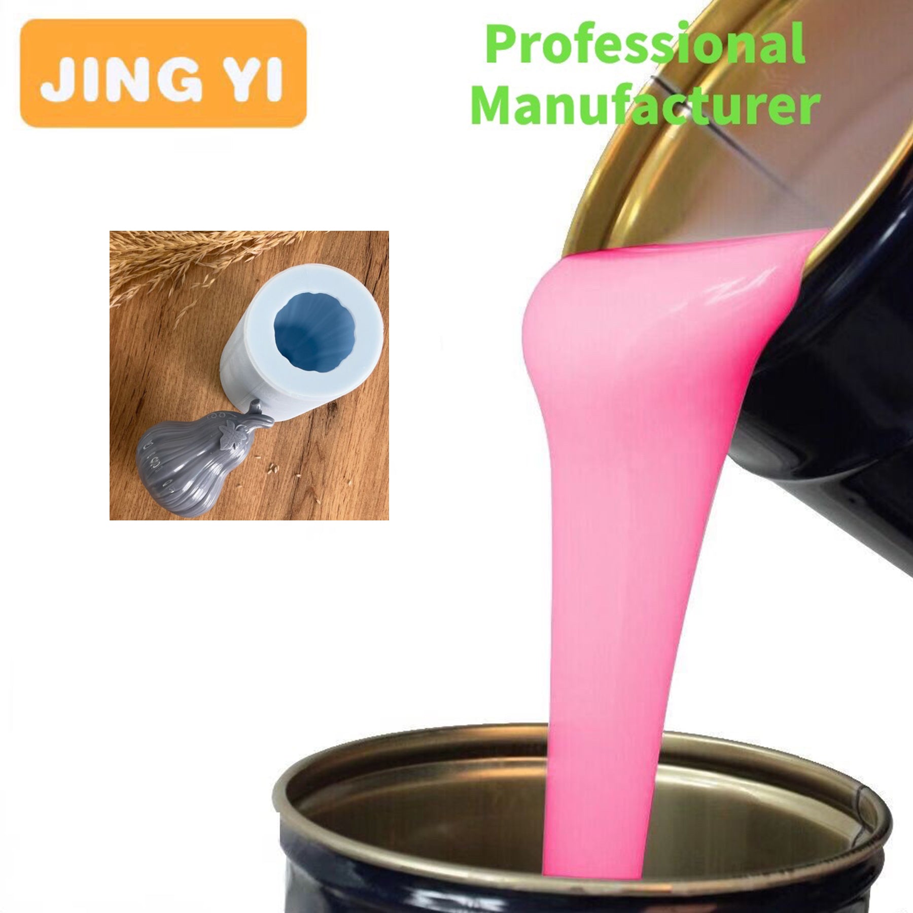2024 Factory Direct Sales Silicone Rubber for Soap Candle Mold Making Rtv 2 Liquid Silicone Rubber Raw Material