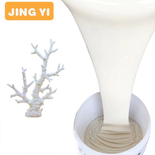 2024 New Liquid Silicone Rubber for Artificial Resin Coral Reef Sculpture Mold Wholesale High Transparent RTV2 Silicone Rubber
