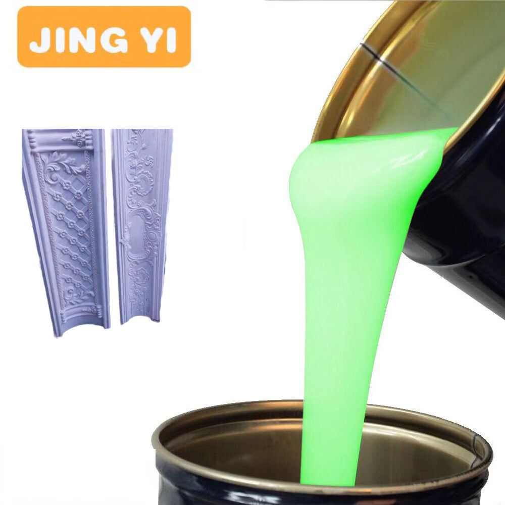 Factory Wholesale Tin Cured Silicone for Ceiling Cornice Mold Silicone Rtv for 3d Gypsum Decor Wall Panel Molds Silicone Rubber