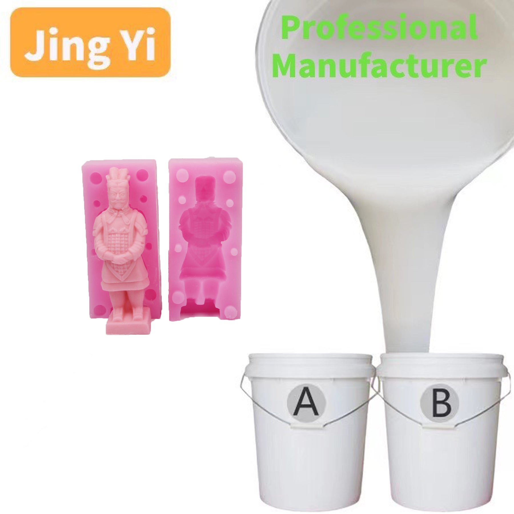 One -stop Purchase Lsr Silicone for Sculpture Mold Animal Silicone Rubber for Mold Making Rtv 2