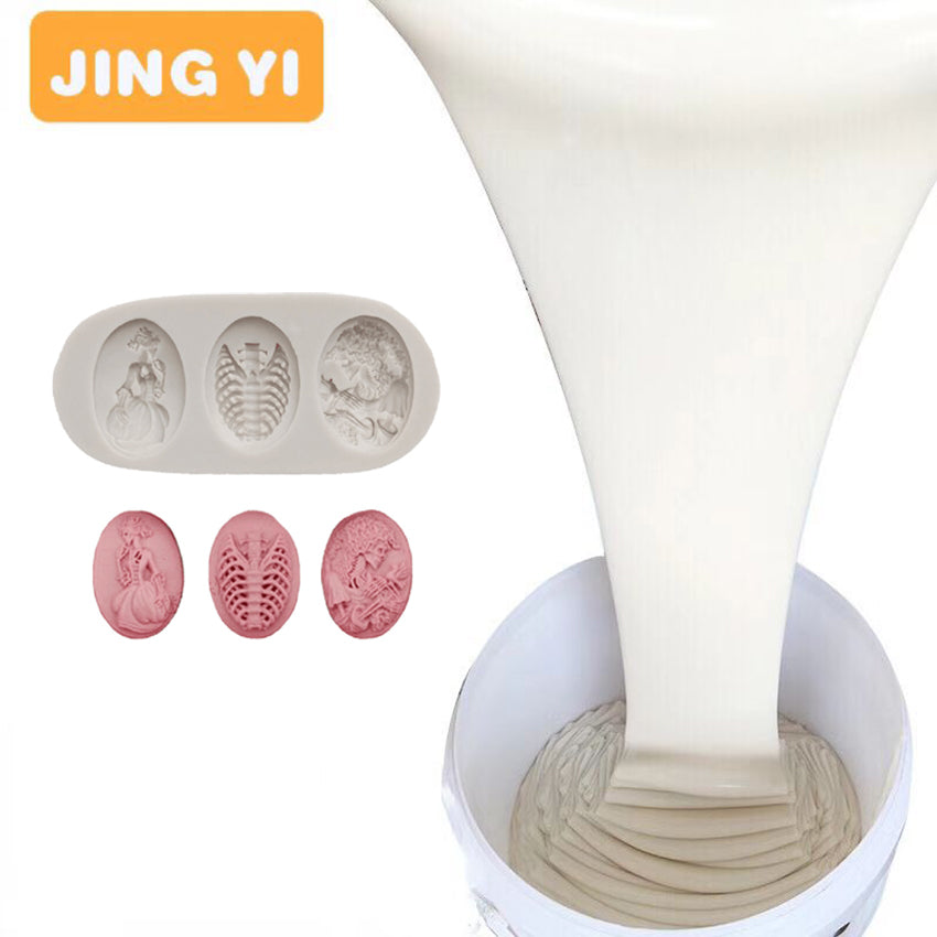 2024 New High Quality Silicone Rubber for Small Resin Crafts Mold Making Liquid Silicone for Food Grade RTV 2 Silicone Rubber