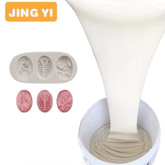 2024 New High Quality Silicone Rubber for Small Resin Crafts Mold Making Liquid Silicone for Food Grade RTV 2 Silicone Rubber