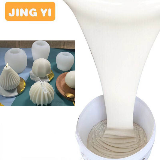 Liquid Silicone Rubber for Homemade Scented Candle Mould Craft Silicone Candle Mold Support to Customized Rtv2 Silicone Rubber