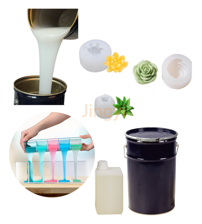 Mould Making Liquid Silicone Rubber for Soap Mold Making Heat Resistant DIY Candle Resin Mold Making Supplies