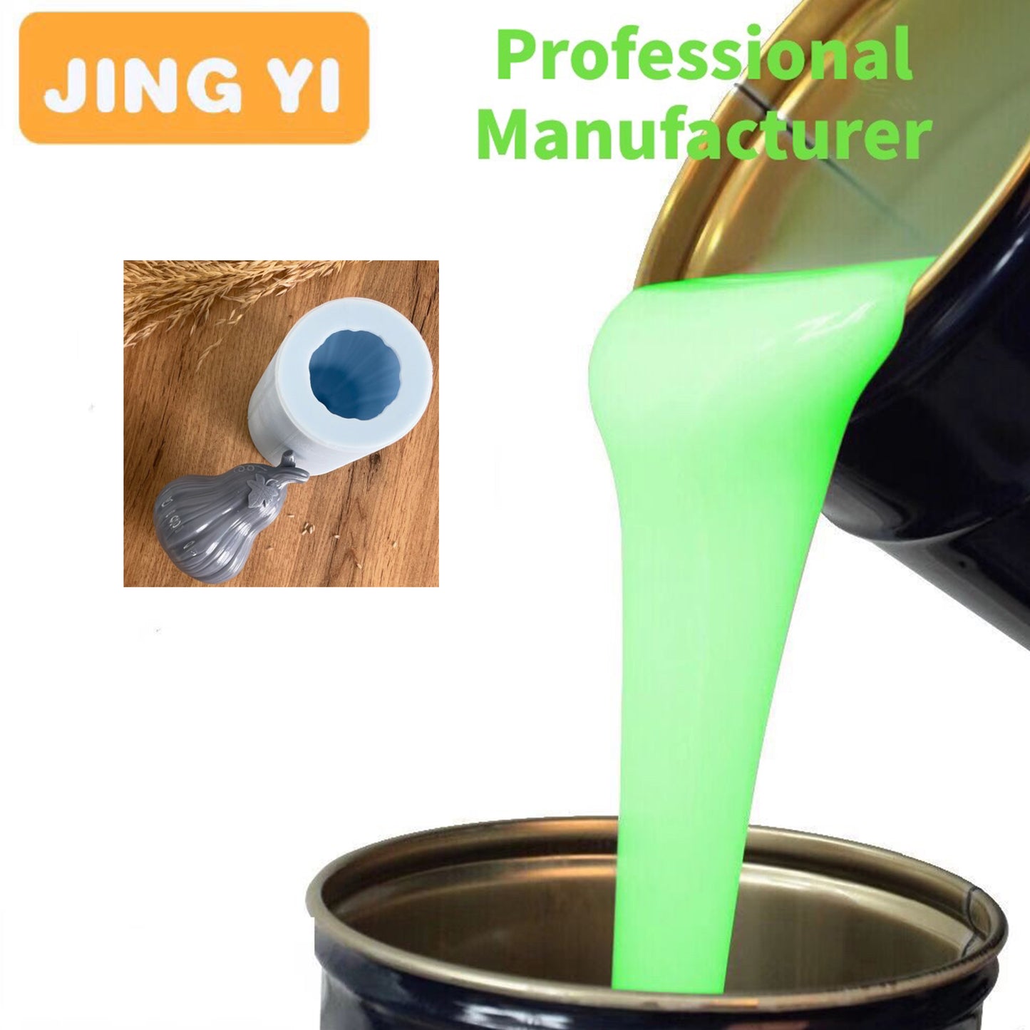 2024 Factory Direct Sales Silicone Rubber for Soap Candle Mold Making Rtv 2 Liquid Silicone Rubber Raw Material