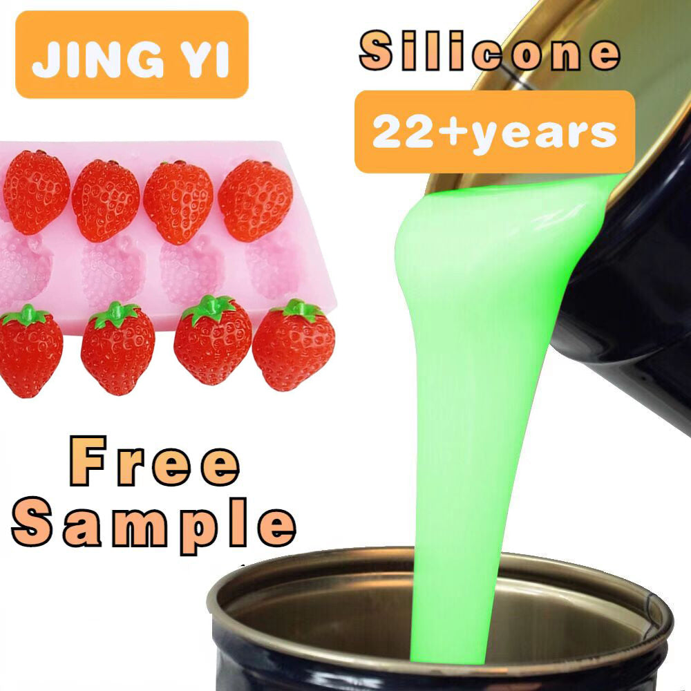Good Mold Release Property Platinum Liquid Silicone For Chocolate Cake Fruit Mould Strawberry Mold Food Grade Silicone Rubber