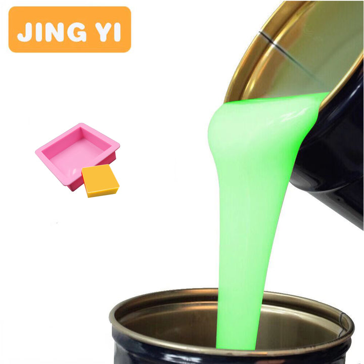 Free Sample 20 Shore a Soft clear Silicone Rubber RTV2 Liquid Silicone for Casting Cake Mold ,sugar Mold