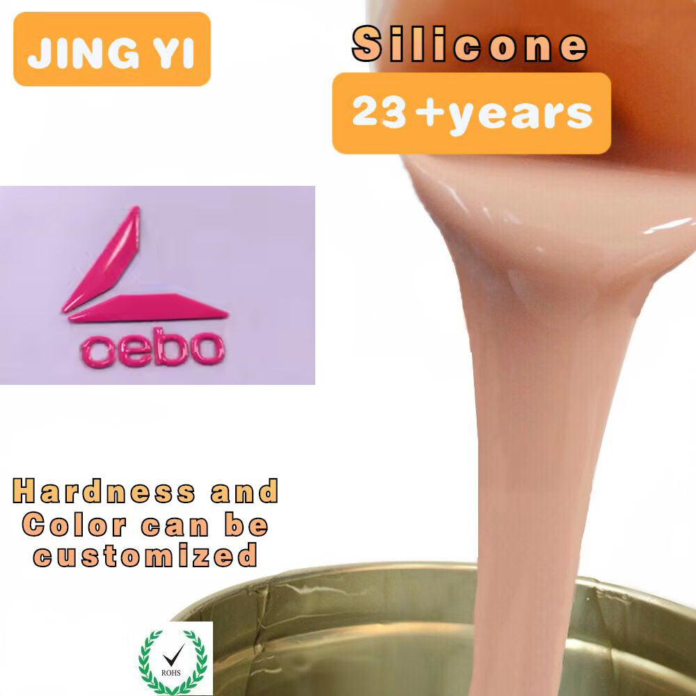 Fast Delivery Liquid Shiny Glossy Surface Silicone for Clothing Logo Global Leader in Silicone Textile Tag Silicone Rubber