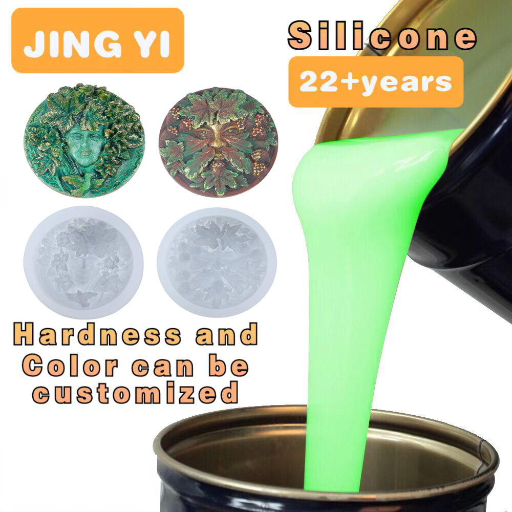 New Transparent Liquid Mold Silicone Rubber for Mold Making 2024 Factory Direct Sales Fast Delivery Rtv for Resin Molds Silicone