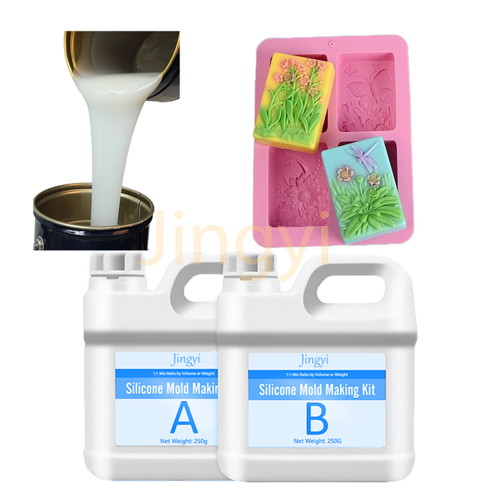 Low Hardness Tin Cured Mold Making Liquid Silicone Rubber for Soap Molds DIY Craft & Resin Casting