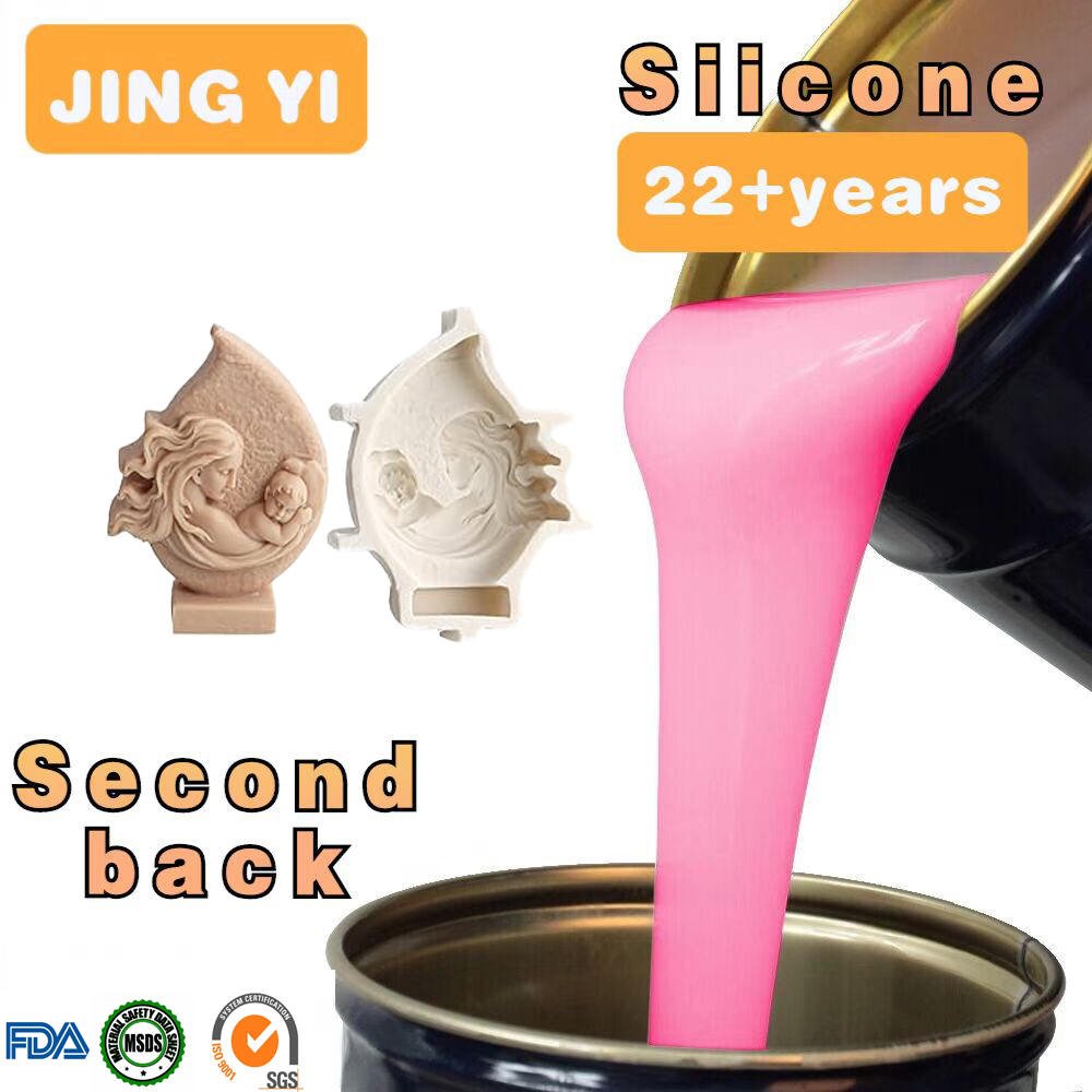 Factory Direct RTV-2 Liquid Silicone Rubber for Gypsum Concrete Artificial Stone Mould Making Building Decoration Concrete Molds