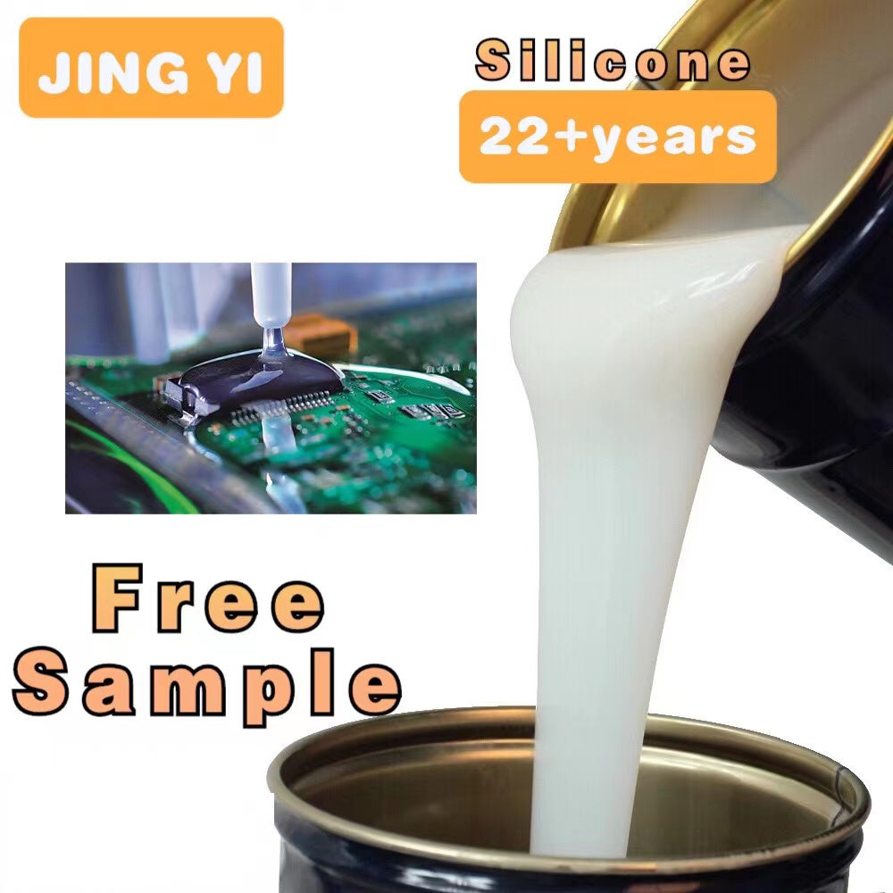 2023 New Arrivals Lsr Liquid Silicone Rubber for Pcb Top Quality Two Component Liquid Electronic Potting Silicone Rubber