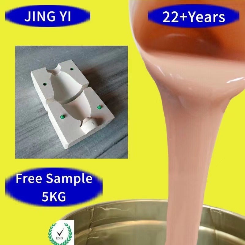 Free Sample RTV2 Liquid Silicone Rubber Fast Curing Mold Making Raw Material for Casting,Resin,DIY Crafts,Jewelry,Art