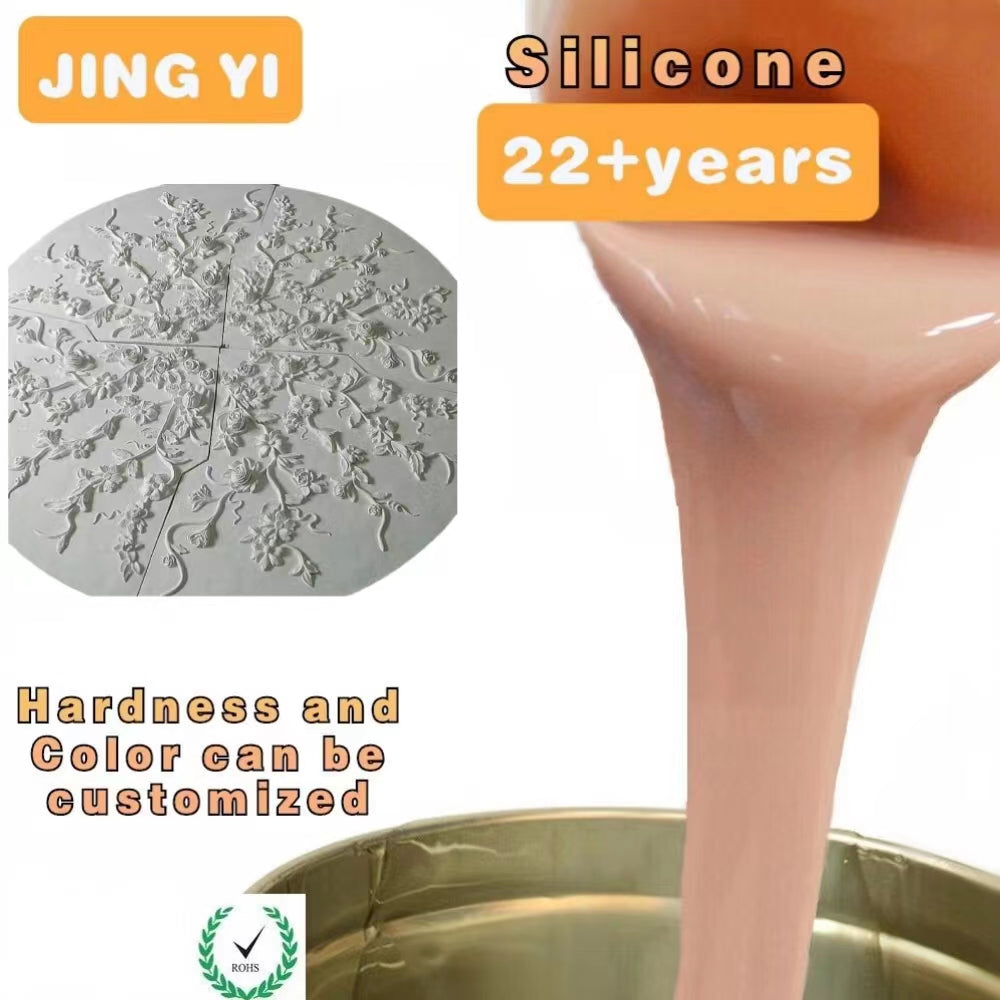 High-Quality Materials Versatile Liquid Silicone Rubber for Concrete, Gypsum, and Plaster Molds - Silicone Rubber for Molds