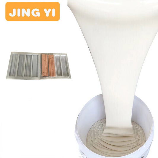 New Style Transparent Liquid Silicone Rubber for Wall Cladding Artificial Stone Mold Gypsum 3d Wall Panel Mould Making Silicone