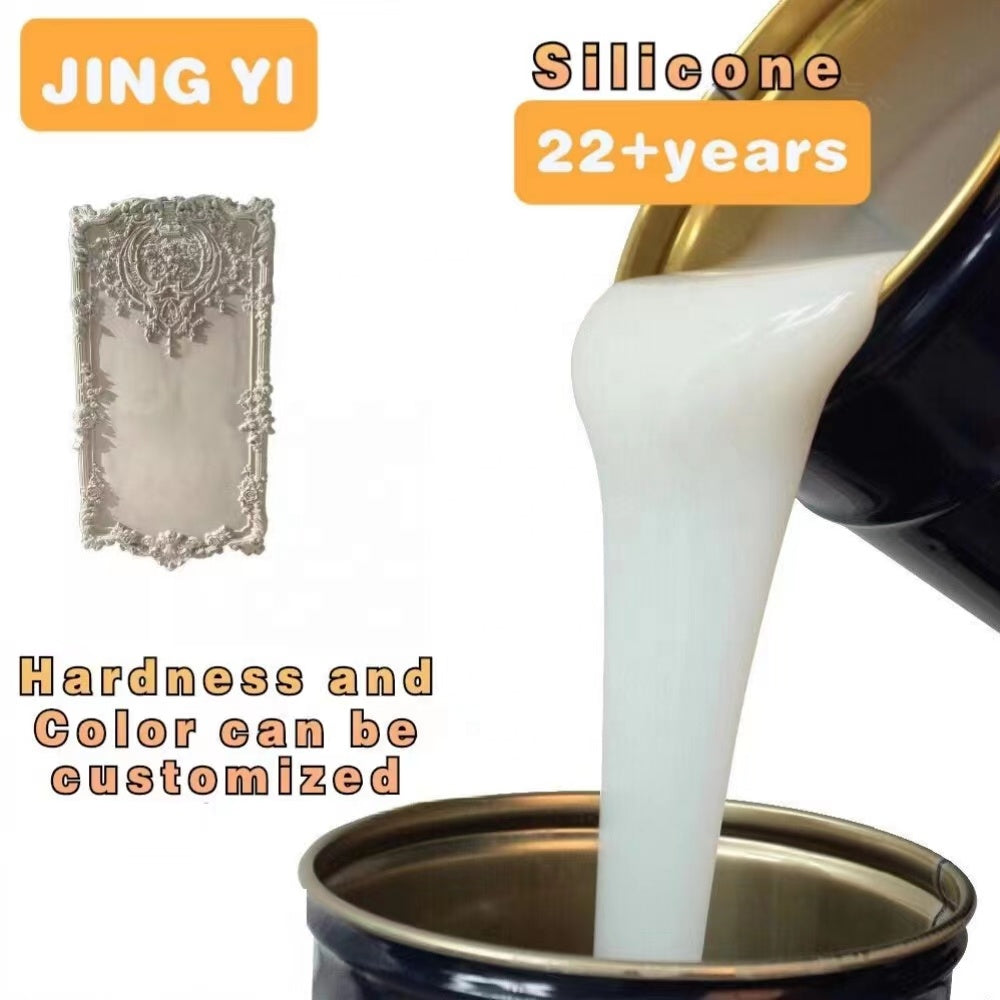 Wholesale Liquid Rtv Silicone Rubber for Mold Making Gypsum Plate Ceiling Wall Panel Molds Rubber Concrete Brick Molds Silicone