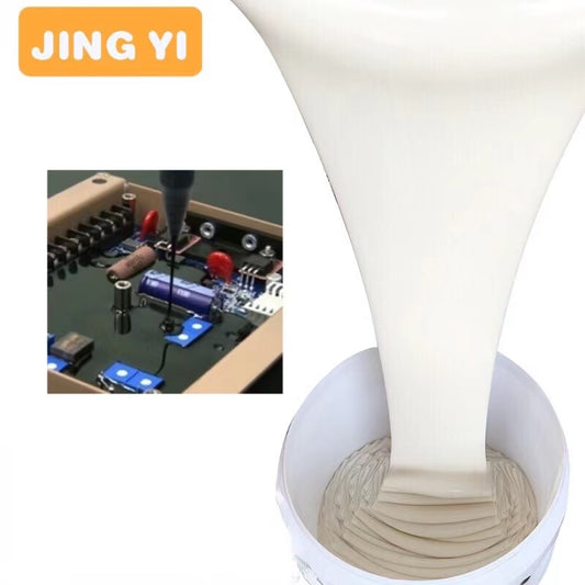 Free Sample 5KG RTV Liquid Silicone Rubber Potting Compound for Electronics Encapsulation Waterproof Moldes De Silicona