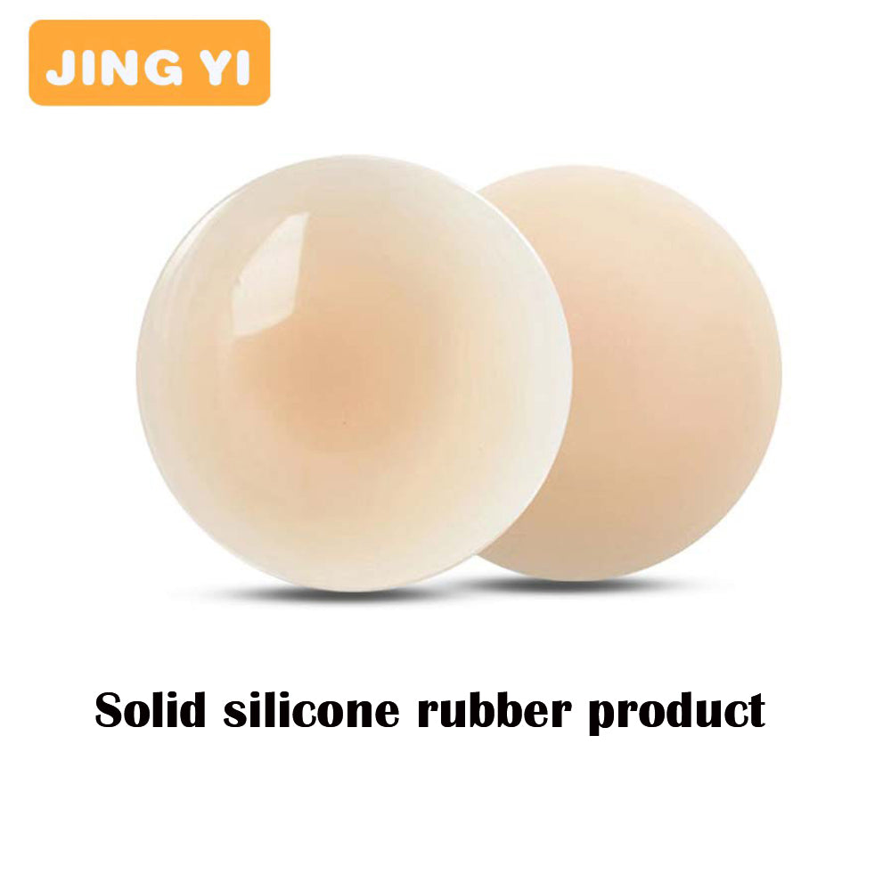 Factory Custom Reusable Inserts Bra Silicone Pads Nipple Covers for Women Silicone Chest Pad Products From Rubber Silicone