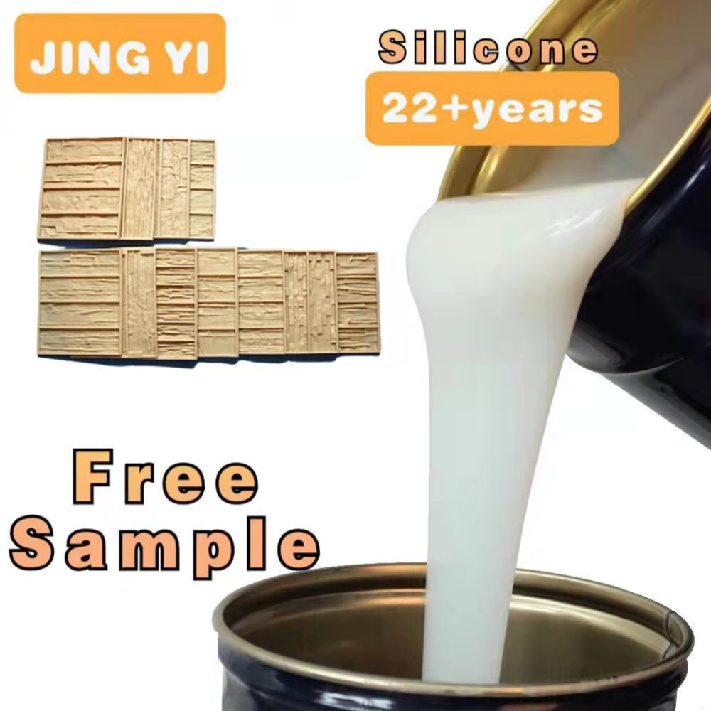 Free Sample Silicone Rubber Transparent Mold Silicone Rubber Make Crafts Rtv2 Liquid Silicone Rubber Raw Material